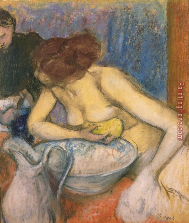 Edgar Degas The Toilet